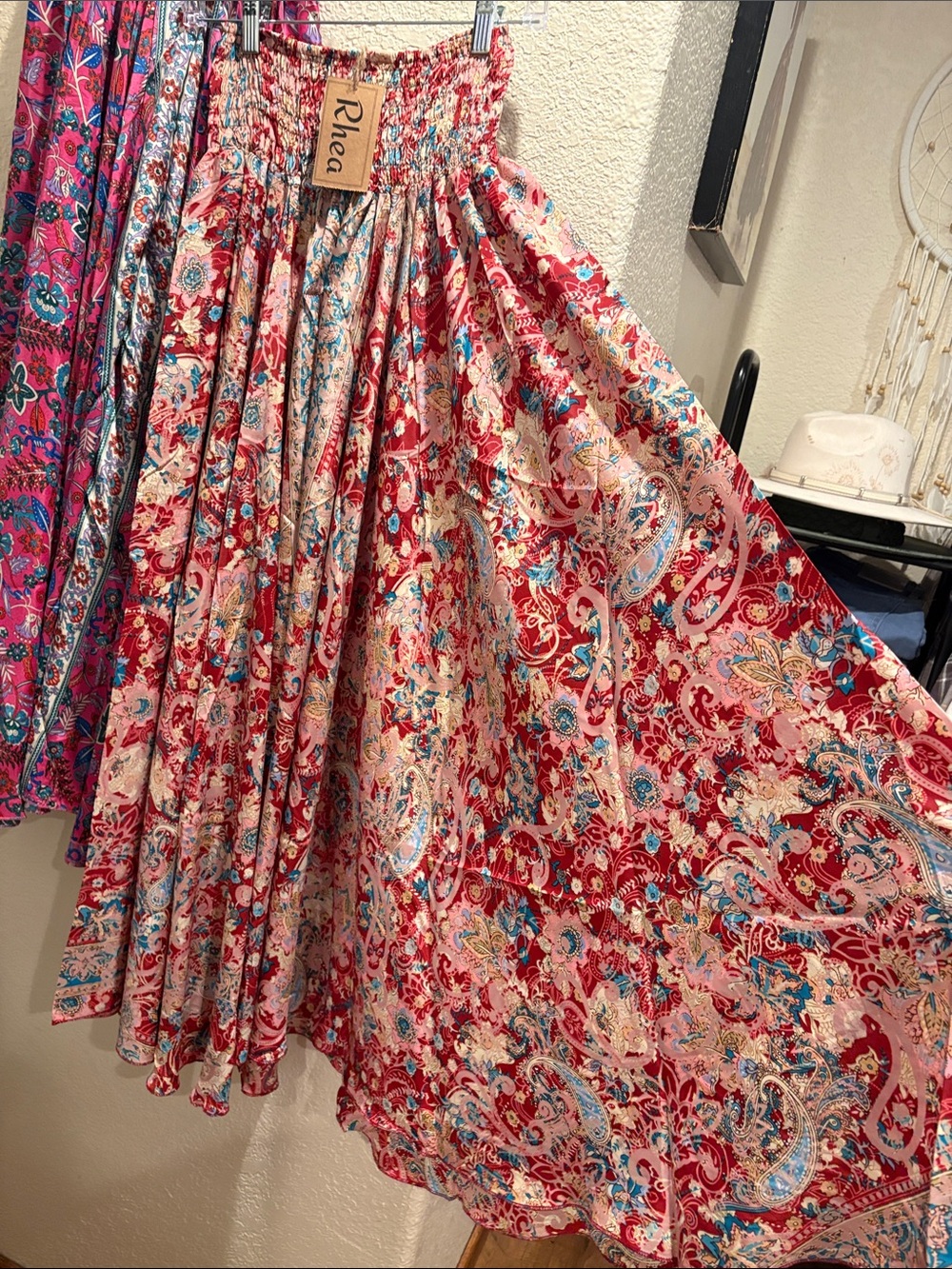 Made In India 🇮🇳 Boho Wide Leg Pattern Pants NWT